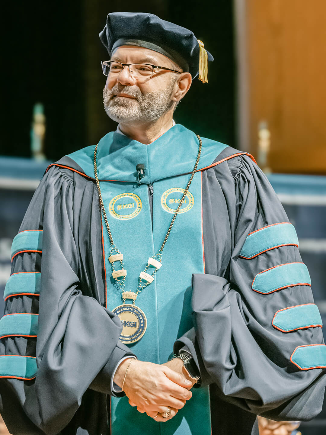 KGI president at inauguration