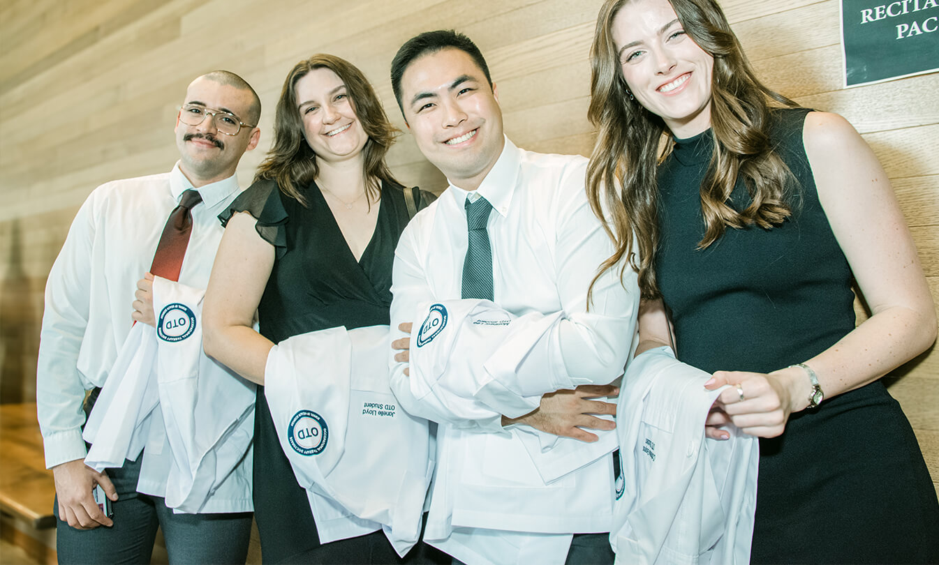 KGI MSPA female student in lab