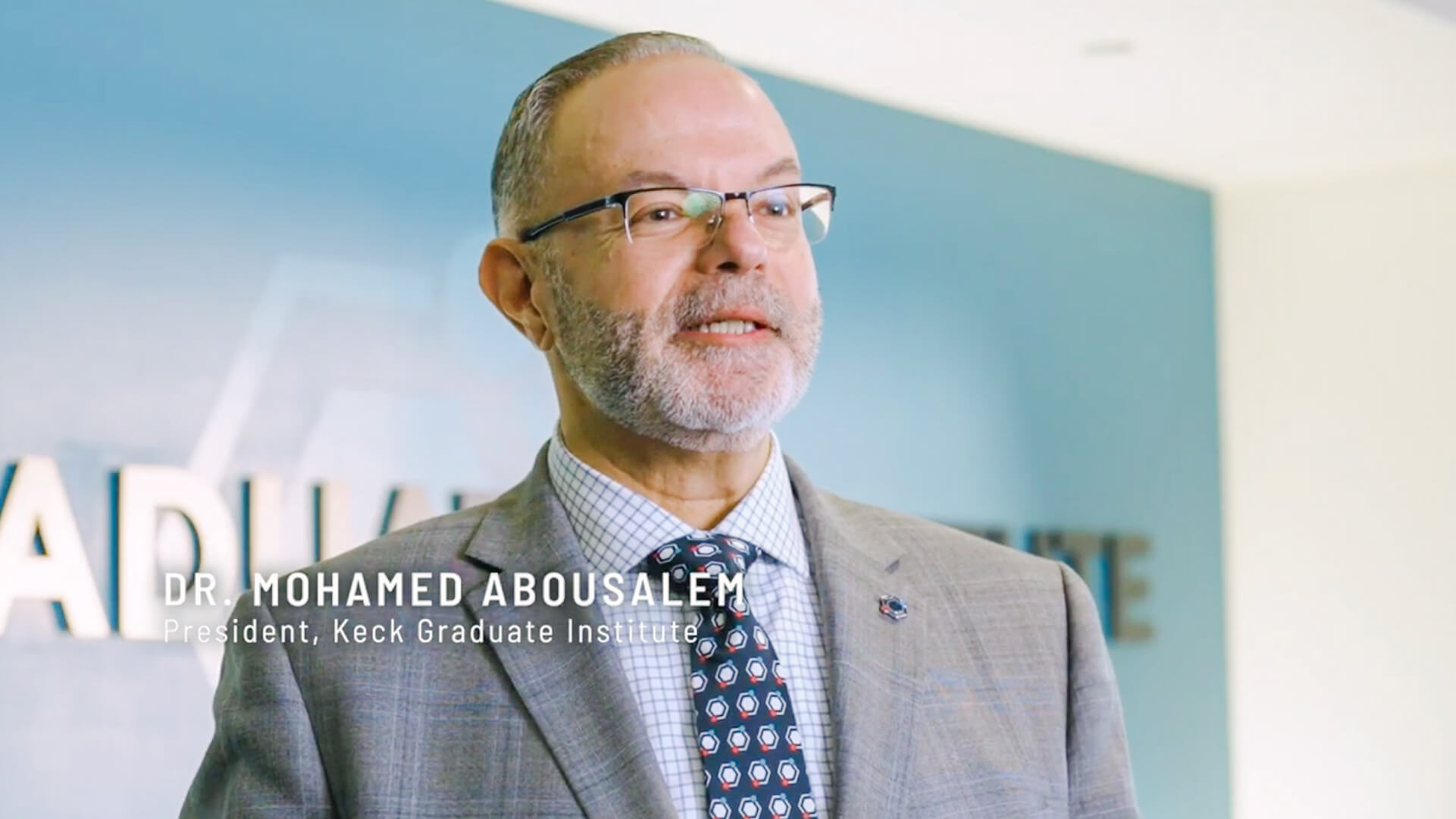 President Abousalem video cover