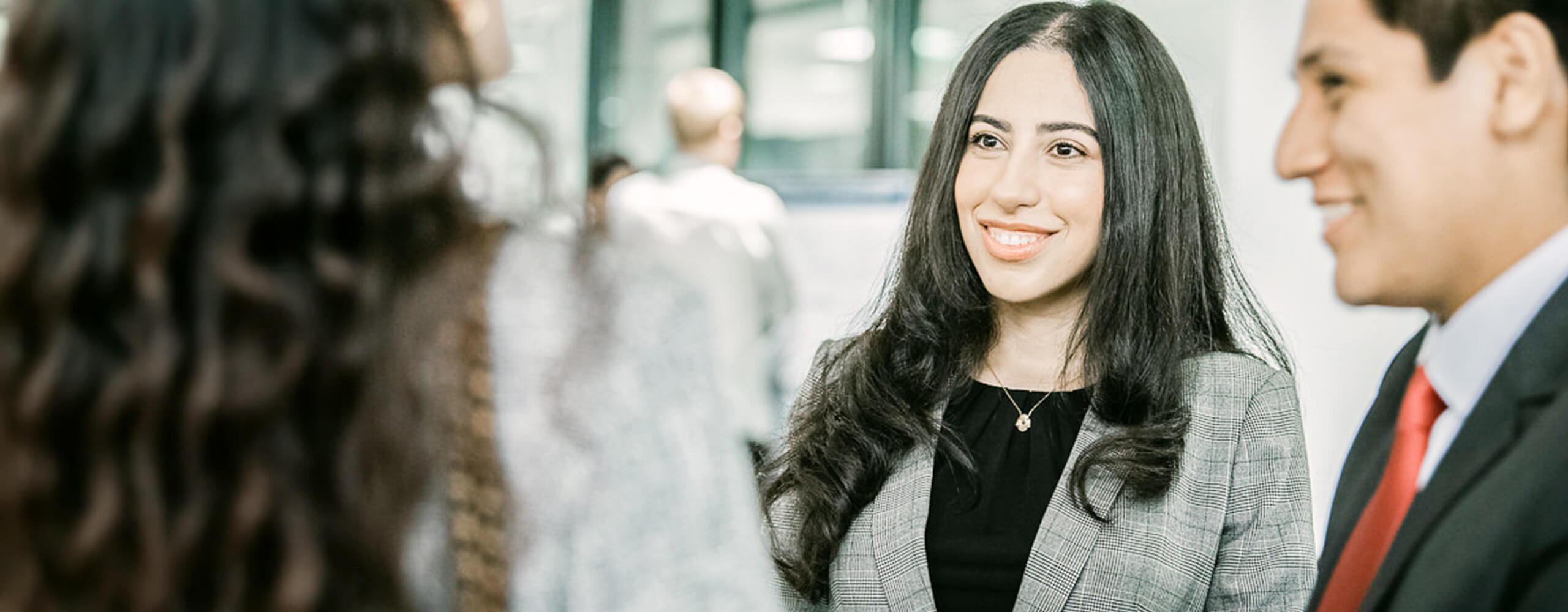 KGI business students talking