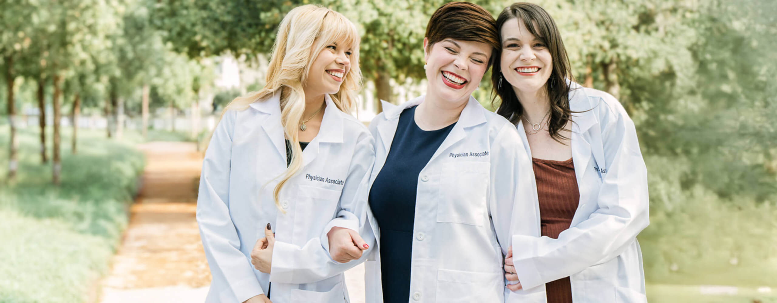 KGI studenst at white coat ceremony