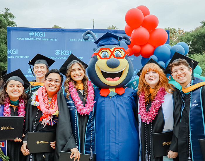 KGI students at graduation