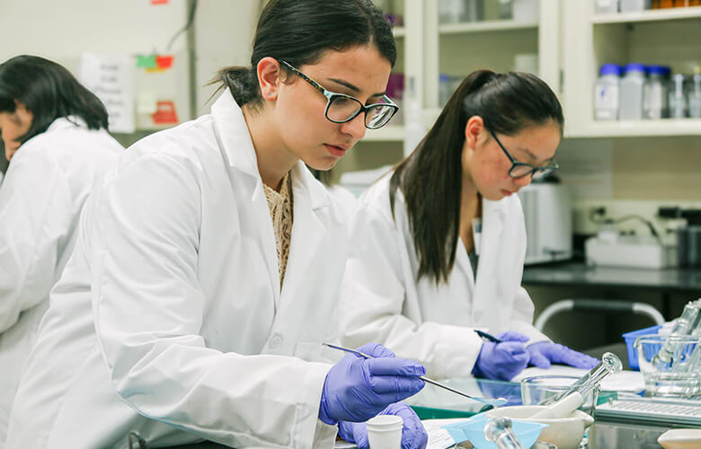 KGI students at white coat ceremony
